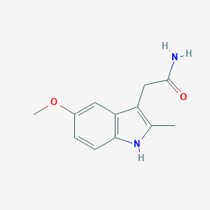 2-(5-Methoxy-2-methyl-1h-indol-3-yl)acetamide
