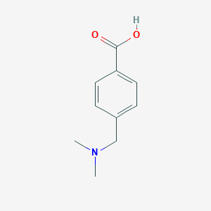 molecular formula C10H13NO2 B103454 4-[(Dimethylamino)methyl]benzoic acid CAS No. 18364-71-1