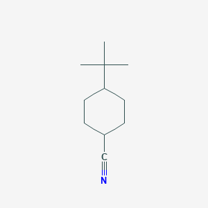 molecular formula C11H19N B103457 4-Tert-butylcyclohexane-1-carbonitrile CAS No. 15619-19-9