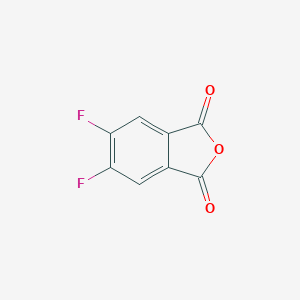 molecular formula C8H2F2O3 B103473 4,5-二氟邻苯二酐 CAS No. 18959-30-3