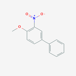 molecular formula C13H11NO3 B103475 4-Methoxy-3-nitrobiphenyl CAS No. 15854-73-6