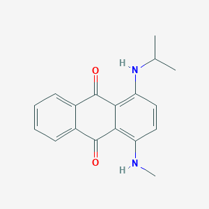 molecular formula C18H18N2O2 B103476 Solvent Blue 102 CAS No. 15403-56-2