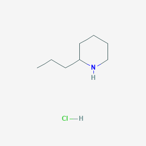 molecular formula C8H18ClN B103483 2-Propylpiperidine hydrochloride CAS No. 15991-59-0