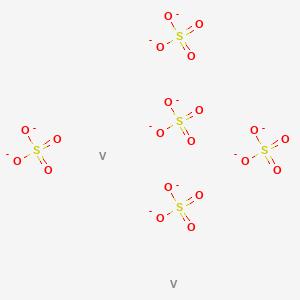 molecular formula O20S5V2-10 B103486 Vanadium sulfate CAS No. 16785-81-2