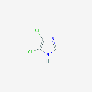 molecular formula C3H2Cl2N2 B103490 4,5-Dichloroimidazole CAS No. 15965-30-7