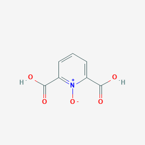molecular formula C7H5NO5 B103491 Pyridine-2,6-dicarboxylic acid 1-oxide CAS No. 15905-16-5