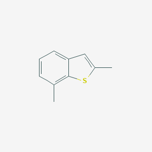 molecular formula C10H10S B103493 2,7-Dimethylbenzo[b]thiophene CAS No. 16587-40-9
