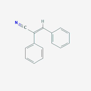 molecular formula C15H11N B103495 2,3-二苯基丙烯腈 CAS No. 16610-80-3
