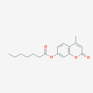 4-Methylumbelliferyl heptanoate