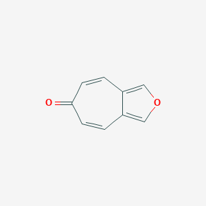 molecular formula C9H6O2 B103500 (2,3-d)-Furocycloheptatrienone CAS No. 18895-06-2