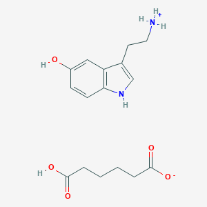 molecular formula C16H22N2O5 B103501 Serotonin adipinate CAS No. 16031-83-7