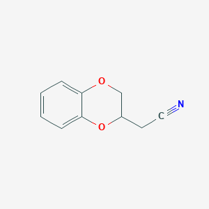 2,3-Dihydro-1,4-benzodioxin-2-ylacetonitrile