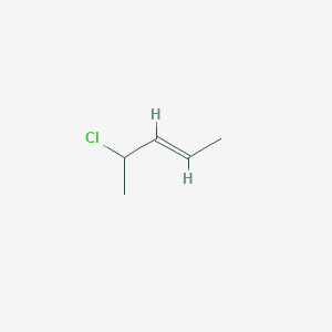molecular formula C5H9Cl B103507 2-Pentene, 4-chloro- CAS No. 18610-33-8