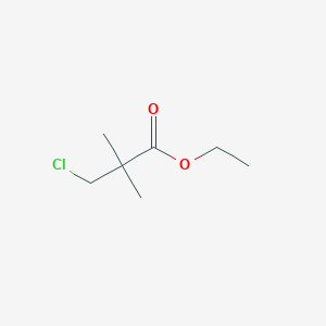 molecular formula C7H13ClO2 B010351 Ethyl 3-chloro-2,2-dimethylpropanoate CAS No. 106315-37-1