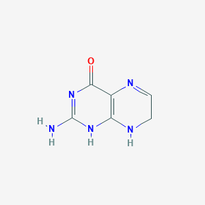 molecular formula C6H7N5O B103510 7,8-Dihydropterin CAS No. 17838-80-1