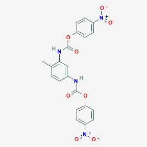 molecular formula C21H16N4O8 B103513 Bis(4-nitrophenyl) (4-methyl-1,3-phenylene)dicarbamate CAS No. 15690-54-7