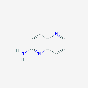 molecular formula C8H7N3 B103514 1,5-Naphthyridin-2-amine CAS No. 17965-80-9