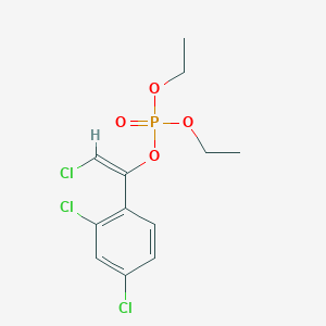 molecular formula C12H14Cl3O4P B103538 Chlorfenvinfos CAS No. 18708-86-6