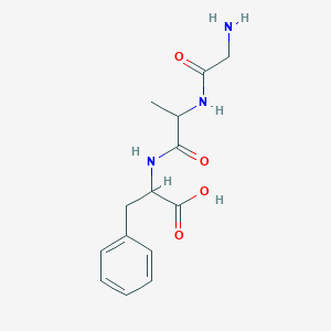 molecular formula C14H19N3O4 B103541 H-Gly-ala-phe-OH CAS No. 17922-87-1