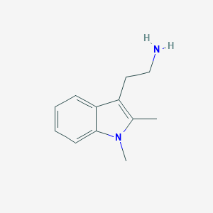 molecular formula C12H16N2 B103546 1,2-Dimethyl-1H-indole-3-ethylamine CAS No. 17726-03-3