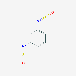 molecular formula C6H4N2O2S2 B103547 1,3-Bis(sulfinylamino)benzene CAS No. 17420-01-8