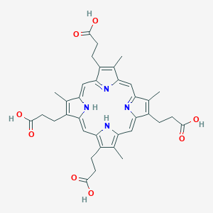 molecular formula C36H38N4O8 B103556 Coproporphyrin IV CAS No. 18372-11-7