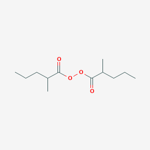 molecular formula C12H22O4 B103564 Bis(2-methylvaleryl) peroxide CAS No. 16496-29-0