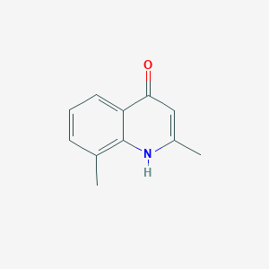 molecular formula C11H11NO B103565 2,8-Dimethylquinolin-4-ol CAS No. 15644-80-1