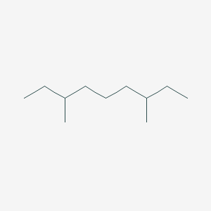molecular formula C11H24 B103575 3,7-Dimethylnonane CAS No. 17302-32-8