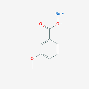 molecular formula C8H7NaO3 B103581 Sodium 3-methoxybenzoate CAS No. 17264-90-3