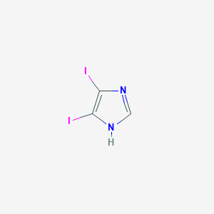 molecular formula C3H2I2N2 B103584 4,5-Diiodo-1H-imidazole CAS No. 15813-09-9