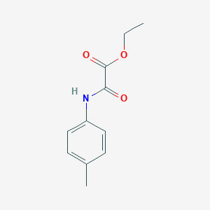 molecular formula C11H13NO3 B103585 Ethyl [(4-methylphenyl)amino](oxo)acetate CAS No. 18522-98-0