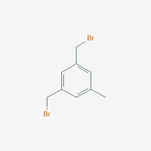 molecular formula C9H10Br2 B103589 1,3-Bis(bromomethyl)-5-methylbenzene CAS No. 19294-04-3
