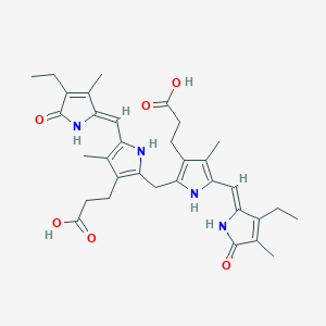 molecular formula C33H38N4O6 B103590 Mesobilirubin CAS No. 16568-56-2