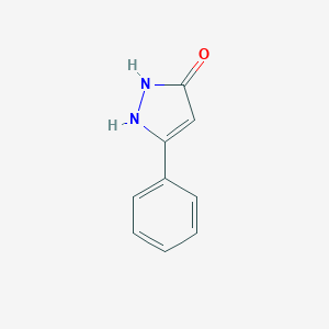 molecular formula C9H8N2O B103595 3-Phenyl-1H-pyrazol-5-ol CAS No. 27412-71-1