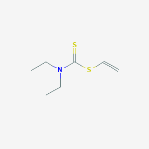 molecular formula C7H13NS2 B103596 ethenyl N,N-diethylcarbamodithioate CAS No. 18293-20-4