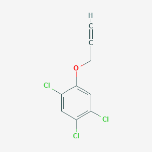molecular formula C9H5Cl3O B103605 3-(2,4,5-Trichlorophenoxy)-1-propyne CAS No. 17051-03-5