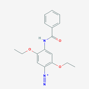 molecular formula C17H18N3O3+ B103607 AZOIC DIAZO COMPONENT 20 CAS No. 15518-68-0