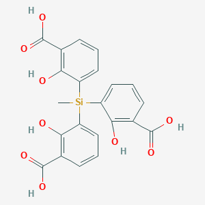 molecular formula C22H18O9Si B103609 Conjonctyl CAS No. 18981-26-5