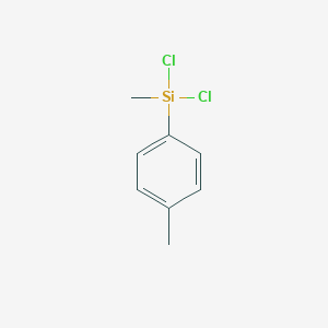 molecular formula C8H10Cl2Si B103611 p-Tolylmethyldichlorosilane CAS No. 18236-57-2