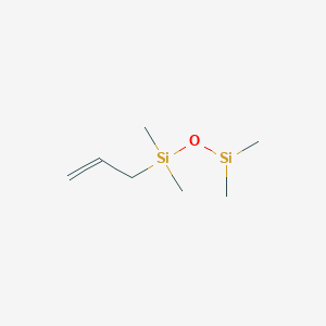 molecular formula C7H17OSi2 B103613 1-Allyl-1,1,3,3-tetramethyldisiloxane CAS No. 18387-26-3