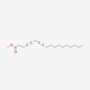 molecular formula C19H30O2 B103614 methyl octadeca-4,7-diynoate CAS No. 18202-20-5