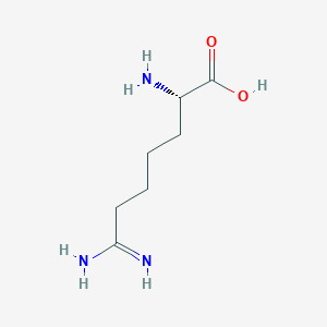 molecular formula C7H15N3O2 B103619 Indospicine CAS No. 16377-00-7