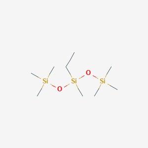 molecular formula C9H26O2Si3 B103620 Ethyl trisiloxane CAS No. 17861-60-8