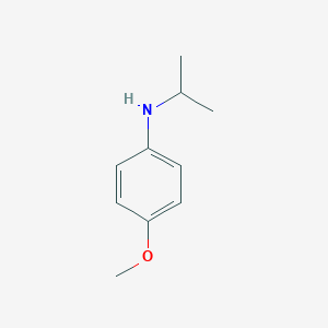 molecular formula C10H15NO B103625 N-Isopropyl-4-methoxyaniline CAS No. 16495-67-3