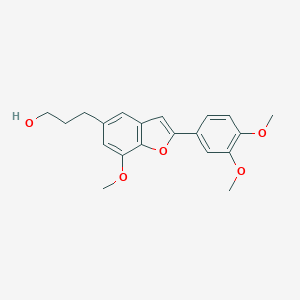 molecular formula C20H22O5 B103626 Homoegonol CAS No. 17375-66-5