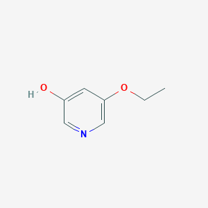 molecular formula C7H9NO2 B103627 3-Ethoxy-5-hydroxypyridine CAS No. 62566-59-0