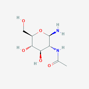 molecular formula C8H16N2O5 B103628 N-Acetyl-beta-D-glucosaminylamine CAS No. 18615-50-4