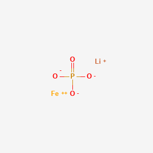 molecular formula FeLiO4P B103636 Lithium iron phosphate CAS No. 15365-14-7