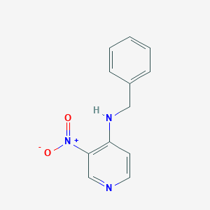 molecular formula C12H11N3O2 B010364 4-苄氨基-3-硝基吡啶 CAS No. 100306-70-5